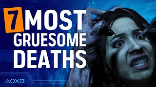 7 Videogame Deaths So Brutal We Had To Look Away [upl. by Amsirhc501]