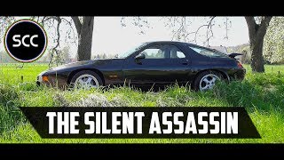 PORSCHE 928 GTS 1995  Test drive in top gear  V8 engine sound  SCC TV [upl. by Aserret]