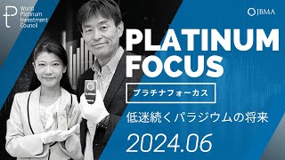 【プラチナフォーカス】低迷続くパラジウムの将来 ＜2024年6月度＞ [upl. by Kleinstein]