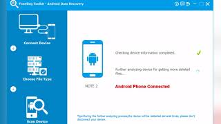 FoneDog  Android Data Recovery Recover Deleted Messages photos contacts call logs whatsApp [upl. by Ahsiekim]