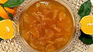 How To Make Orange Jam  Easy Orange Jam Recipe  Morabaye Porteghal [upl. by Hairu689]