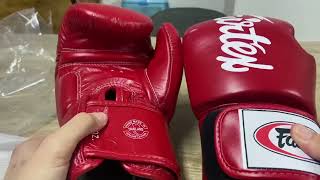 Fairtex BGV19 Deluxe red [upl. by Ekaj]