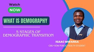 What is Demography Demographic Transition Population Growth Five stage of Demographic Transition [upl. by Etnad]