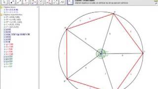 pentagono centro radio apotema circulo inscrito [upl. by Rina]