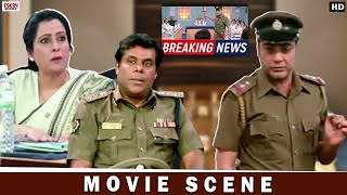 Police Vs Minister  Greftar  Drama Scene  Movie Scene  Prosenjit  Eskay Movies [upl. by Anim318]