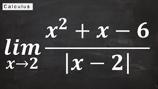 Limit of Absolute Value Function [upl. by Marcy735]