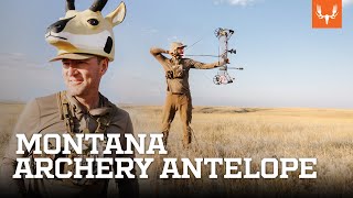 Montana Archery Antelope  On the Hunt with Janis Putelis [upl. by Krischer]