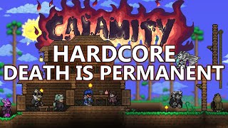 8 Terraria Veterans take on CALAMITY HARDCORE episode 1 [upl. by Maddock]