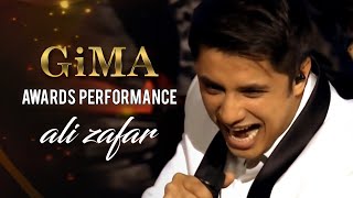 Ali Zafar Performance Part 1  GiMA Awards [upl. by Norrabal]