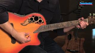 Ovation Adamas 2081WT Acousticelectric Guitar Demo  Sweetwater Sound [upl. by Rancell]