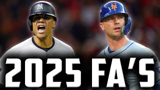 BEST MLB Free Agents for 2025 Season [upl. by Corie]