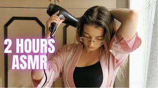 Hair dryer SOUND Relax  2 Hours ASMR [upl. by Feinleib]