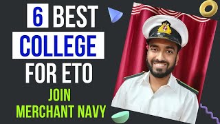 Top 6 ETOElectro Technical Officer College In Merchant Navy  Find The Best College For You [upl. by Obaza981]