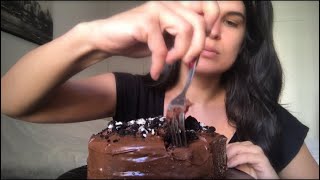 EATING Cookies Chocolate Cake Eating ShowASMREating Sounds [upl. by Bohs323]