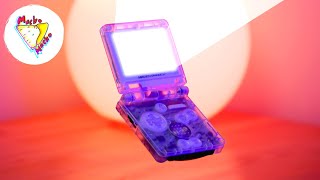 IT COULDNT BE MORE quotCLEARquot  IPS and Battery Modded GBA SP Tutorial  Retro Renew [upl. by Pember198]