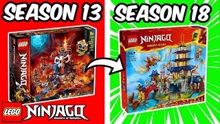 The BEST LEGO NINJAGO Set from Every Season Part 3 [upl. by Horbal643]