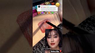 The Trending Lipstick Shade 💄🔥lipstickhacks colourmixing satisfyingvideo [upl. by Nidraj369]