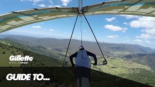 Guide to Hang Gliding with Jonny Durand  Gillette World Sport [upl. by Ayanahs]