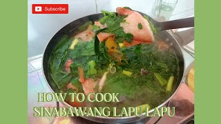 Cooking Sinabawang Lapu Lapu filipinofood [upl. by Sholeen]