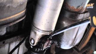 How To Remove A Transmission amp Transfer Case From A GMC Sonoma Chevy S 10 Blazer Olds Bravada [upl. by Mialliw345]