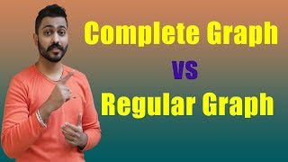 Regular Graph Vs Complete Graph with Examples  Graph Theory [upl. by Ensign]