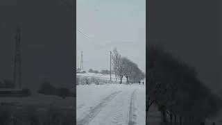 Explore Leek in the Snow Beautiful Walks Condensed into 1 Minute EnglishCountryside [upl. by Radek]