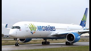 Full flight report PointeaPitreParis Air Caraïbes A3501000 [upl. by Yblocaj102]