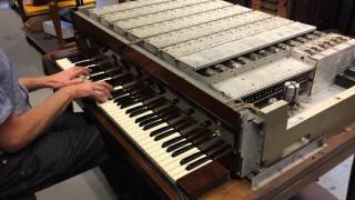 Well meet again performed on a Hammond Novachord built in 1939 [upl. by Abernathy]