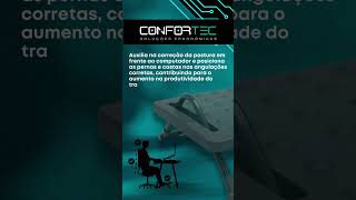 Apoio Para os Pés Ergonômico Office Confortec [upl. by Reagan589]