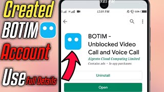 How to Create amp Use Botim App Full Details [upl. by Kimon]