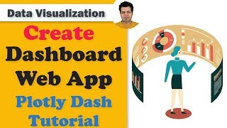 Create Dashboard Web App Plotly Dash Tutorial [upl. by Arnaldo]