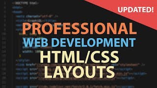 EASY Handcode an HTML  CSS layout [upl. by Onibas]