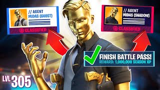 New GHOST amp SHADOW MIDAS Challenges Fortnite Battle Royale [upl. by Eladal]