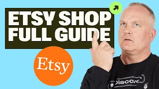 How to open an Etsy Shop for Beginners  2024 Print on Demand Guide [upl. by Elocaj]