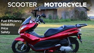 Why I Love My Scooter  Scooter vs Motorcycle vs Car [upl. by Ahpla]