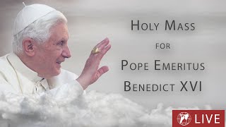 LIVE from Rome  Holy Mass for Pope emeritus Benedict XVI  December 30th 2022 [upl. by Sotsirhc972]