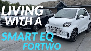 Living with a smart EQ fortwo  2020 indepth W453 facelift driving review [upl. by Ralfston]