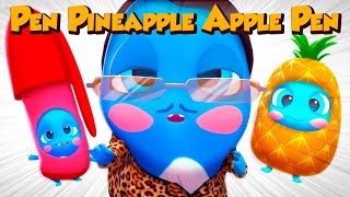 PIKOTARO  PPAP Pen Pineapple Apple Pen ⭐️ Funny parody by The Moonies ⭐️ Viral meme video [upl. by Ardnoed364]