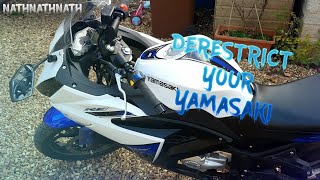 How To Derestrict The Yamasaki YM50RE FOR FREE MUST WATCH [upl. by Warden]