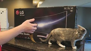 Jahovas New LAN Setup HUGE New Monitor LG Curved 34quot UC98 219 Ultrawide Gaming Monitor Review [upl. by Leuqcar14]