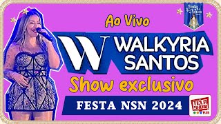 WALKIRIA SANTOS  FESTA DAS NEVES João PessoaPB [upl. by Akerdnahs]