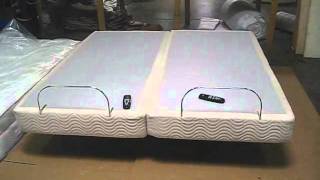 Split Top Mattress and adjustable assembly [upl. by Iot]