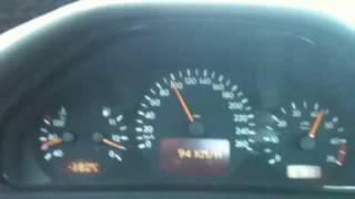 Mercedes E280 4Matic acceleration 0100 Kmh [upl. by Anaidni]