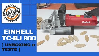 Lameladora Einhell TCBJ 900 UNBOXING e TESTE [upl. by Moorefield947]