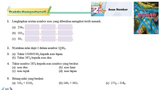 KSSM Matematik Tingkatan 4 Bab 2 praktis komprehensif no1 no5 Asas nombor buku teks form 4 [upl. by Treiber754]