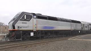 NJT 4000 at Bound Brook [upl. by Guthrie482]