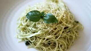 Basil Pesto Pasta Recipe [upl. by Adelind427]