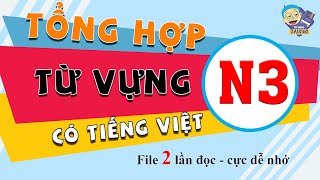 Tổng hợp từ vựng N3  Mimi kara oboeru Tiếng Việt [upl. by Pelagia]