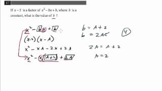 New PSAT Math Concepts Advanced Math 4 [upl. by Anahsohs]