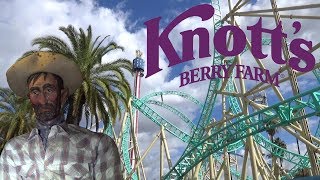 Knott’s Berry Farm Tour amp Review with The Legend [upl. by Lerat]